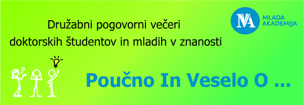 2. pogovorni večer mladih v znanosti