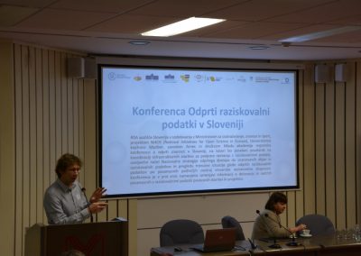 Odprta znanost: Konferenca Odprti raziskovalni podatki v Sloveniji in delavnica za raziskovalce – november 2019