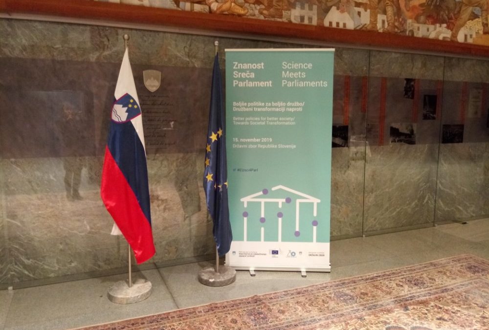 Znanost sreča parlament – november 2019