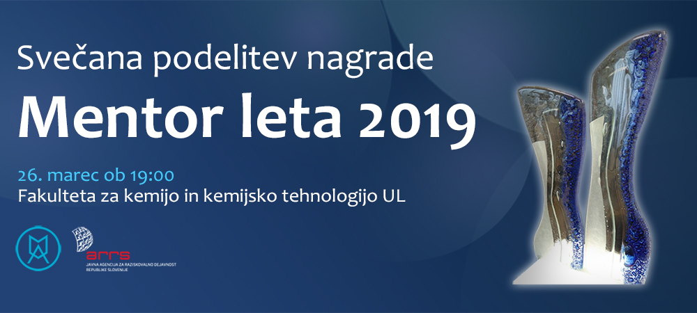 Slavnostna podelitev nagrade Mentor leta 2019 – PRESTAVLJENA