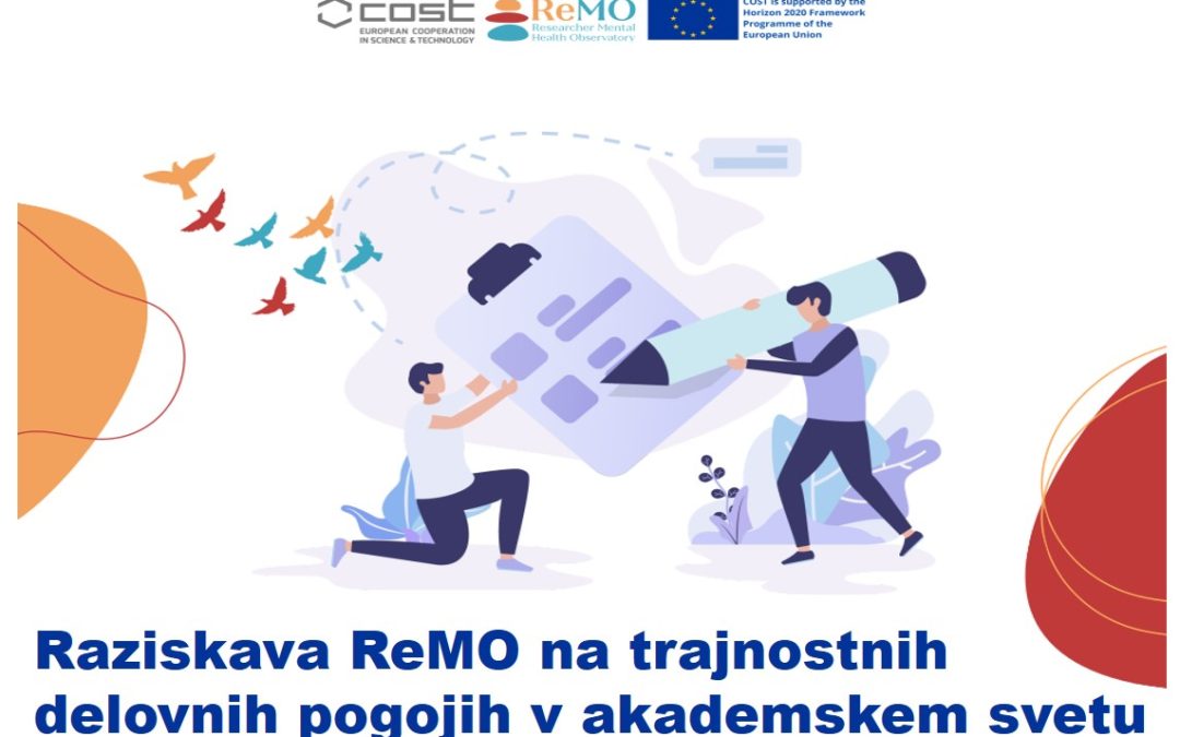 Rezultati raziskave ReMO na temo trajnostnih delovnih pogojev v akademskem svetu